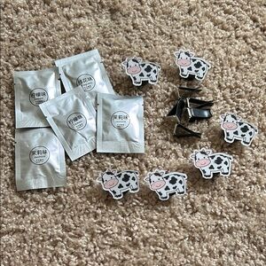 Cute Cow Shaped Pins